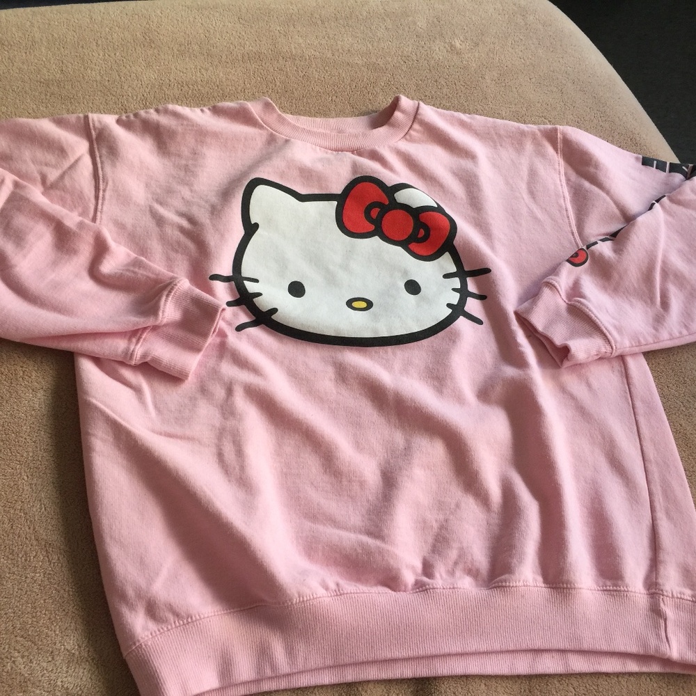 Hello kitty Sanrio pink sweatshirt